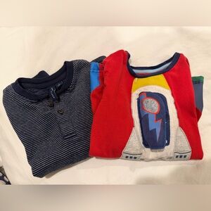 Janie and Jack ➕Mini Boden Long Sleeve Shirts